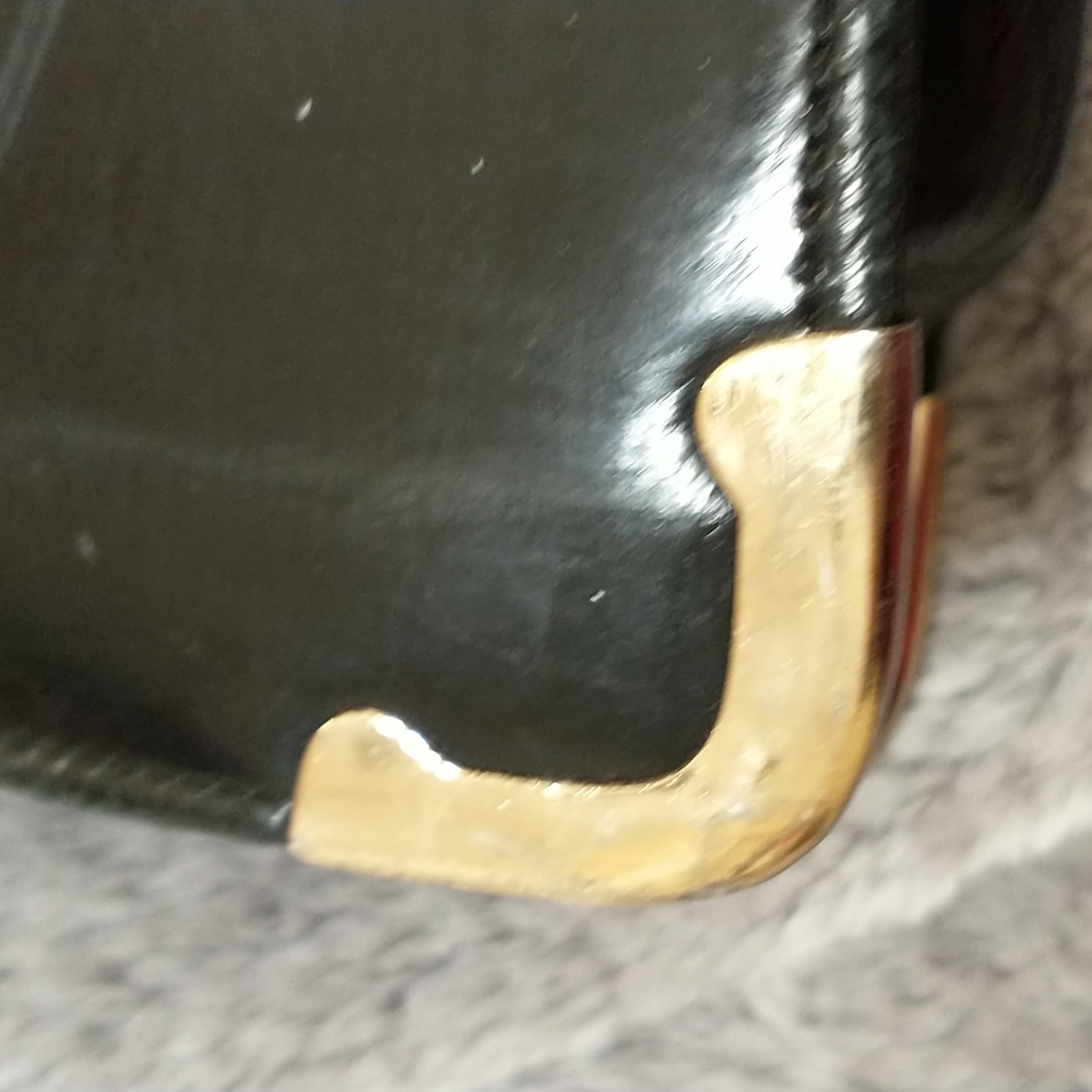 Eel briefcase laptop bag and black gently used - Picture 8 of 10